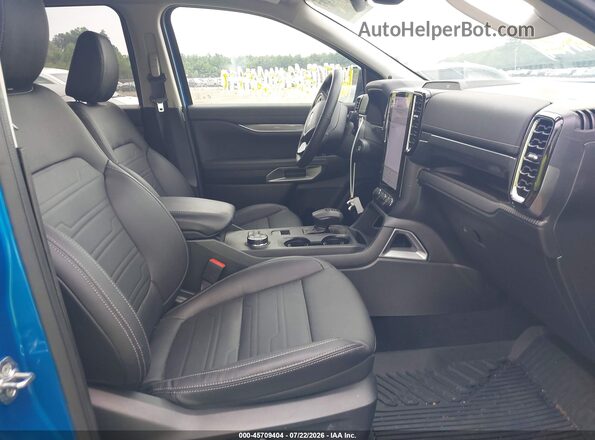 1FTER4KPXRLE69136 2024 FORD RANGER Blue Widok wnętrza z przodu