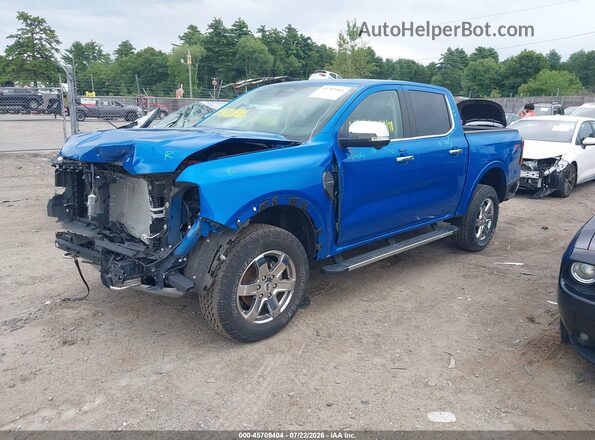 1FTER4KPXRLE69136 2024 FORD RANGER Blue Przód lewy