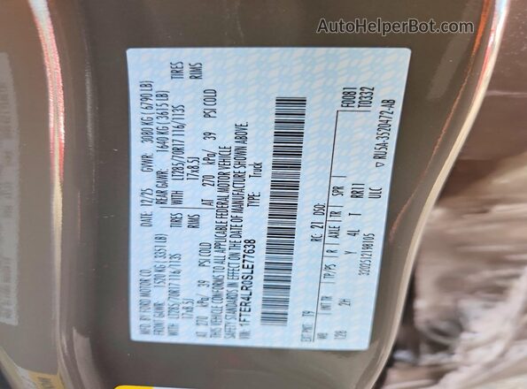 1FTER4LR0SLE77638 2025 FORD RANGER Gray Engine compartment view