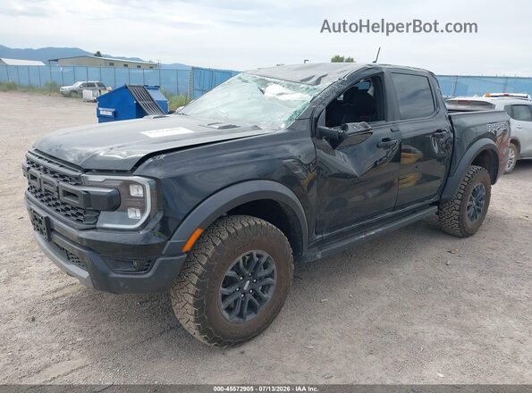1FTER4LR2SLE70433 2025 FORD RANGER Black Առջևի ձախ երեք քառորդ տեսարան