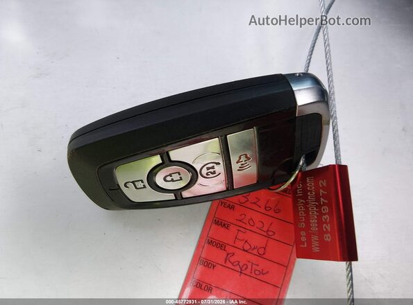 1FTER4LR4TLE03348 2026 FORD RANGER Белый Вид панели приборов