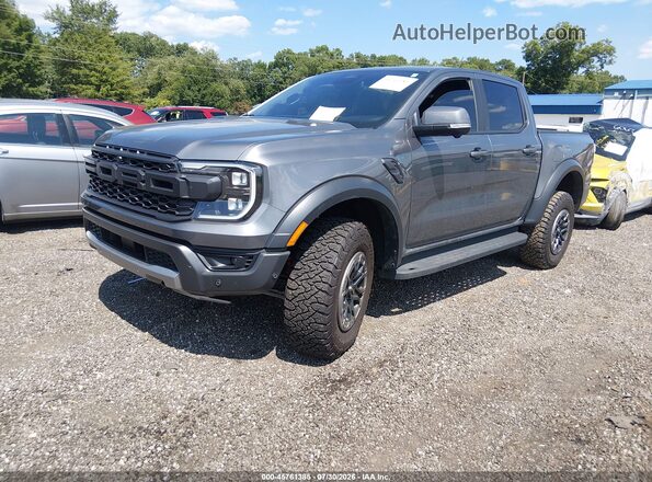 1FTER4LR7RLE41374 2024 FORD RANGER Gray Առջևի ձախ երեք քառորդ տեսարան