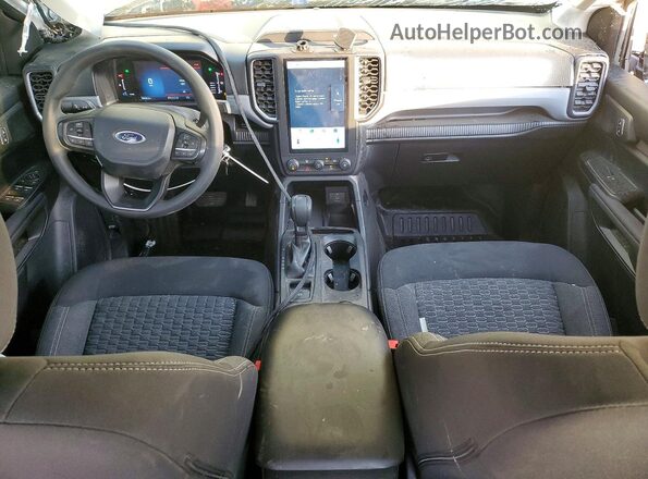 1FTER4PH0SLE03850 2025 FORD RANGER White Вид панелі приладів