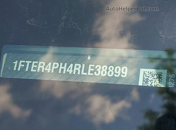 1FTER4PH4RLE38899 2024 FORD RANGER Зеленый Вид подкапотного пространства