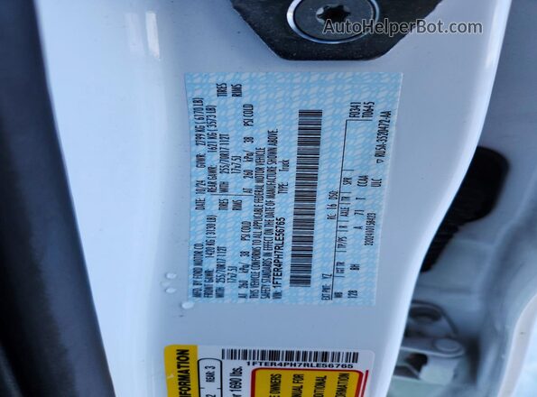 1FTER4PH7RLE56765 2024 FORD RANGER Белый Вид подкапотного пространства