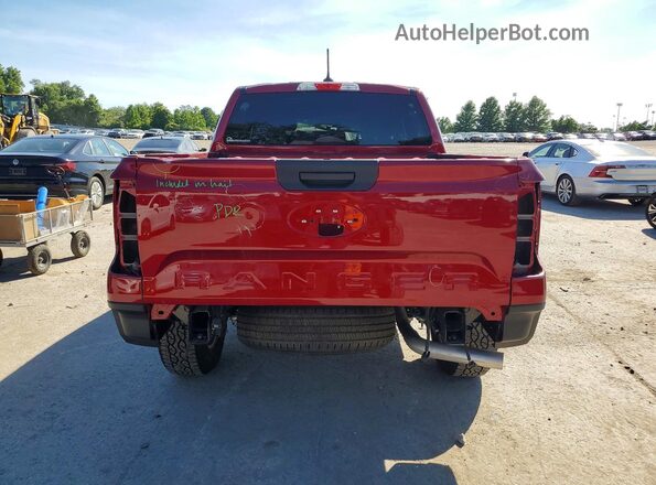 1FTER4PH8SLE48034 2025 FORD RANGER Red Vista trasera