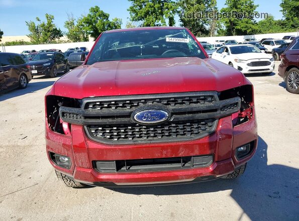 1FTER4PH8SLE48034 2025 FORD RANGER Red Vista frontal