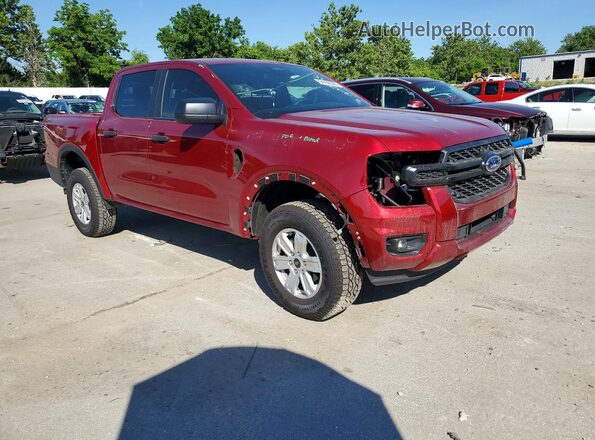 1FTER4PH8SLE48034 2025 FORD RANGER Red Delantero derecho