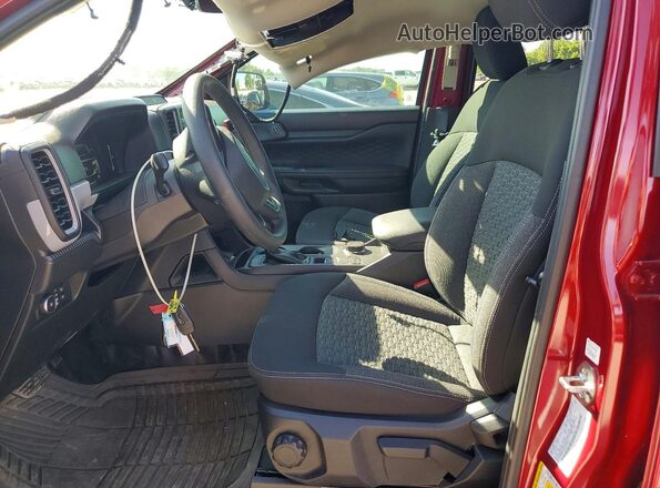 1FTER4PH8SLE48034 2025 FORD RANGER Red Vista interior delantera