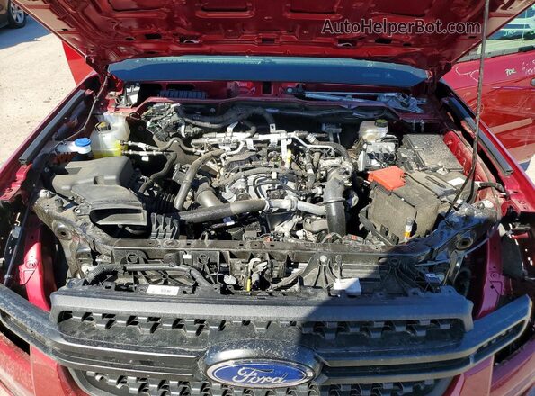 1FTER4PH8SLE48034 2025 FORD RANGER Red Vista interior trasera