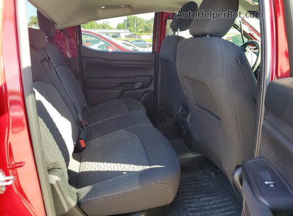 1FTER4PH8SLE48034 2025 FORD RANGER Red Vista de los asientos traseros
