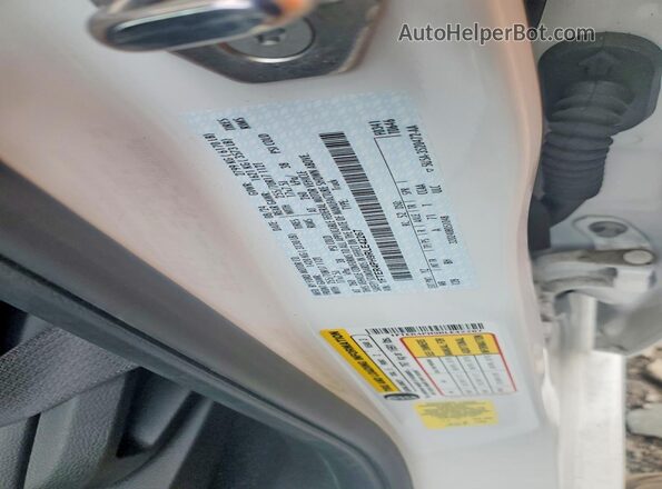 1FTER4PH9RLE42267 2024 FORD RANGER White Vista de la etiqueta del VIN