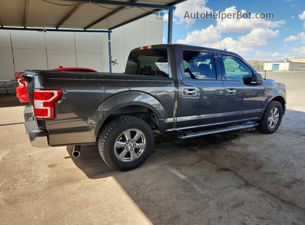 1FTEW1C40KKC84469 2019 FORD F150 Gray Задня права чверть