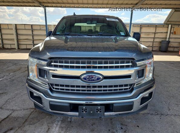 1FTEW1C40KKC84469 2019 FORD F150 Gray Вид спереду