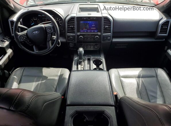 1FTEW1C41KKE64866 2019 FORD F150 Red წინა პანელის ხედი