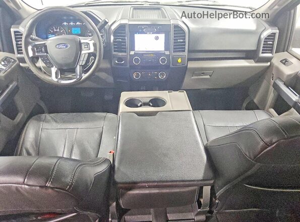 1FTEW1C42KFA82385 2019 FORD F150 Черный Вид панели приборов