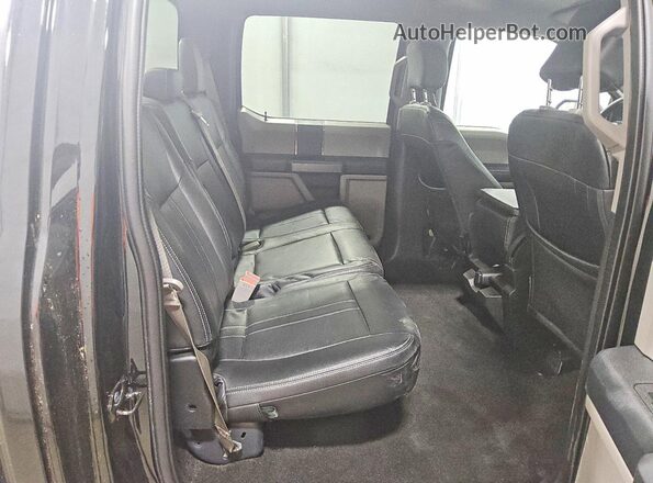 1FTEW1C42KFA82385 2019 FORD F150 Черный Вид задних сидений