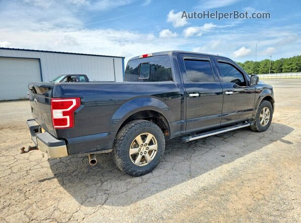 1FTEW1C42LKE90717 2020 FORD F150 Черный Задняя правая четверть