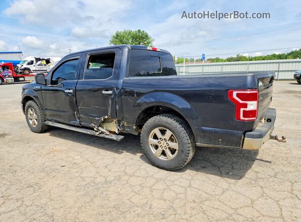 1FTEW1C42LKE90717 2020 FORD F150 Черный Задняя левая четверть