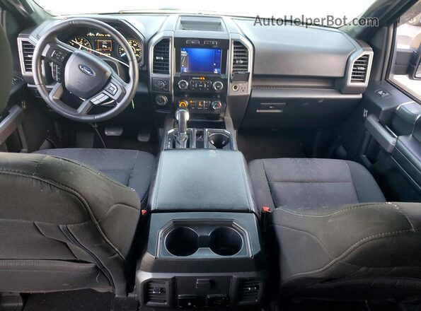 1FTEW1C44LKE33242 2020 FORD F150 Gray Vista del salpicadero