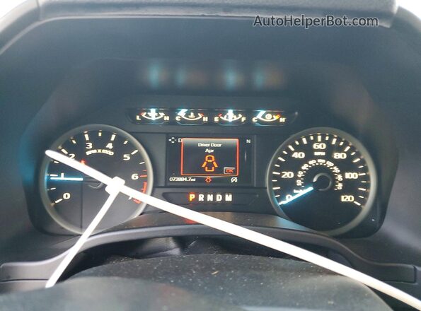 1FTEW1C44LKE33242 2020 FORD F150 Gray Vista del cuadro de instrumentos