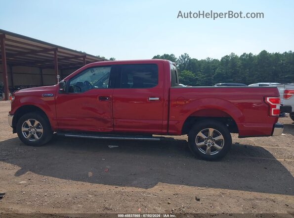 1FTEW1C47LKF56680 2020 FORD F150 Red Widok wnętrza 360 stopni