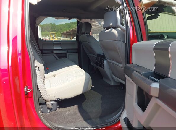 1FTEW1C47LKF56680 2020 FORD F150 Red Widok naklejki z numerem VIN