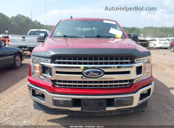 1FTEW1C47LKF56680 2020 FORD F150 Red Widok zestawu wskaźników
