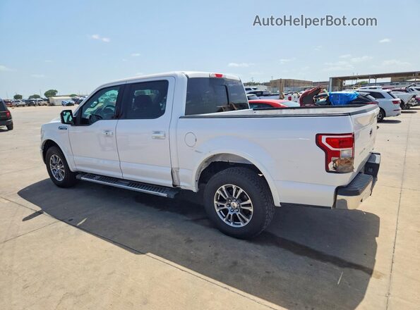 1FTEW1C48KKE13414 2019 FORD F150 White Rear left