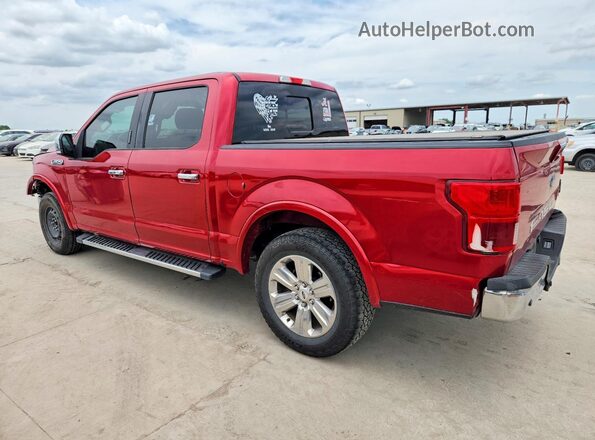 1FTEW1C48LKE36581 2020 FORD F150 Red უკანა მარცხენა