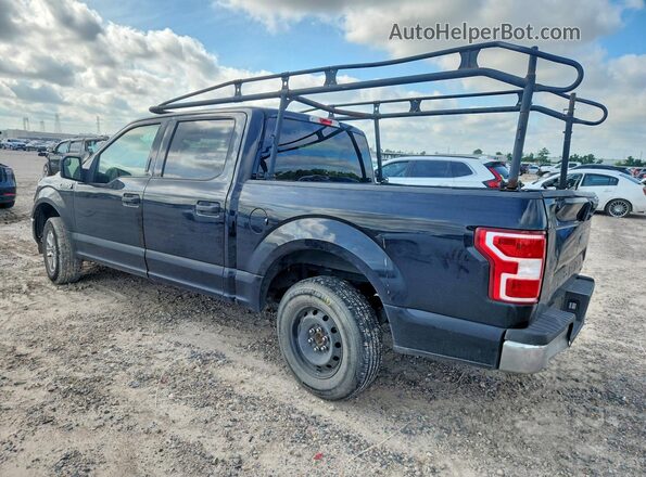 1FTEW1C49LFA41558 2020 FORD F150 Black Trasero izquierdo