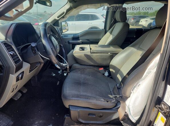 1FTEW1C49LFA41558 2020 FORD F150 Black Vista interior delantera