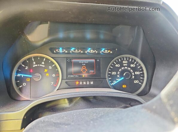 1FTEW1C49LFA41558 2020 FORD F150 Black Vista del cuadro de instrumentos
