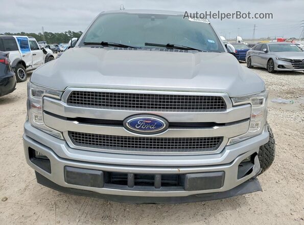 1FTEW1C49LFA51278 2020 FORD F150 Silver Դիմացի տեսք