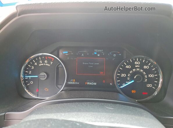1FTEW1C49LFA51278 2020 FORD F150 Silver Սարքավորումների վահանակի տեսք