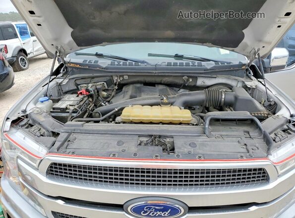 1FTEW1C49LFA51278 2020 FORD F150 Silver Սալոնի հետևի տեսք