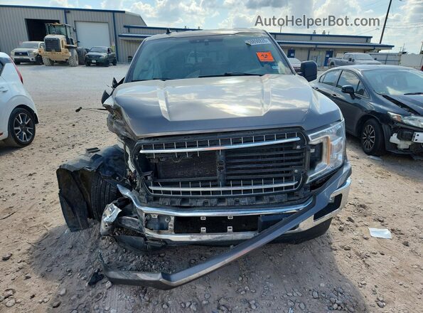 1FTEW1C50KFD52710 2019 FORD F150 Silver Вид спереду
