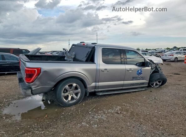 1FTEW1C50MFC48186 2021 FORD F150 Silver უკანა მარჯვენა
