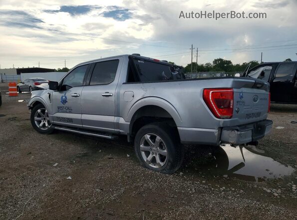 1FTEW1C50MFC48186 2021 FORD F150 Silver უკანა მარცხენა