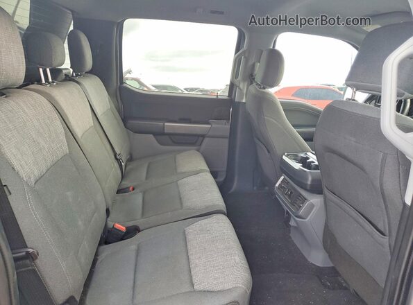 1FTEW1C50MFC48186 2021 FORD F150 Silver უკანა სავარძლების ხედი