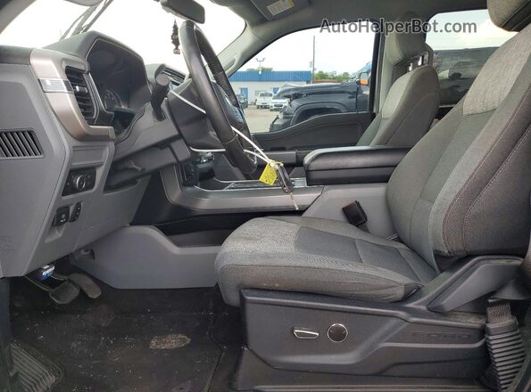 1FTEW1C50MFC48186 2021 FORD F150 Silver წინა სალონის ხედი
