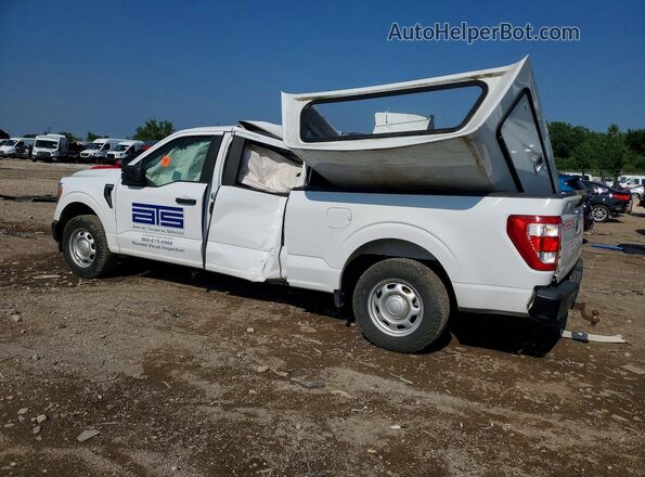 1FTEW1C50MKE55913 2021 FORD F150 White Tył lewy