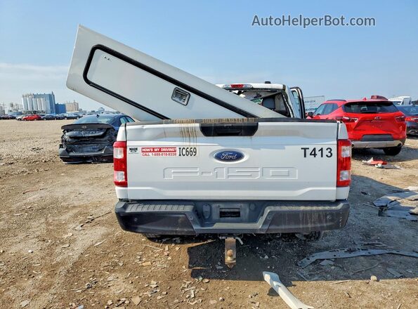 1FTEW1C50MKE55913 2021 FORD F150 White Widok z tyłu