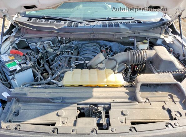 1FTEW1C50MKE55913 2021 FORD F150 White Widok wnętrza z tyłu