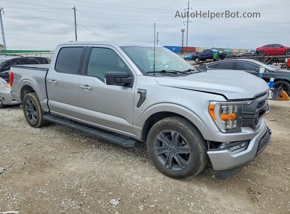 1FTEW1C50PFB83862 2023 FORD F150 Gray Առջևի աջ