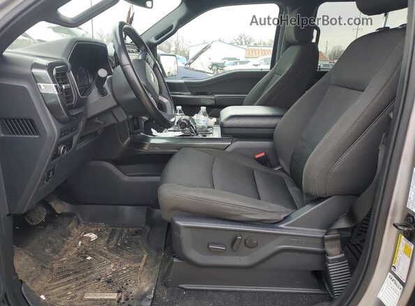1FTEW1C50PFB83862 2023 FORD F150 Gray Սալոնի դիմացի տեսք