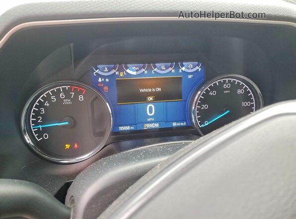 1FTEW1C50PFB83862 2023 FORD F150 Gray Սարքավորումների վահանակի տեսք