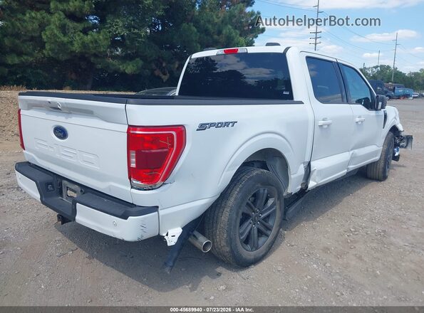 1FTEW1C50PFC27648 2023 FORD F150 White Trasero derecho
