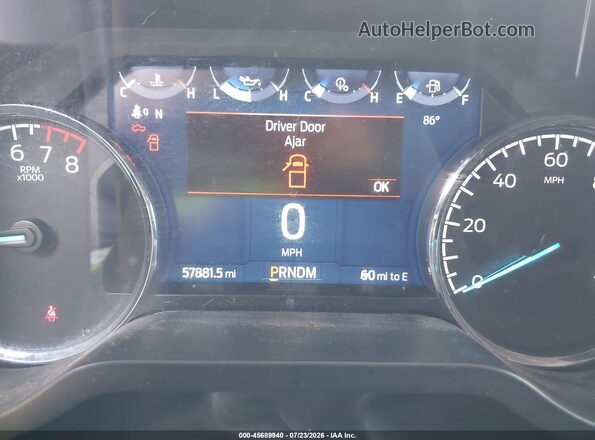 1FTEW1C50PFC27648 2023 FORD F150 White Vista de los asientos traseros