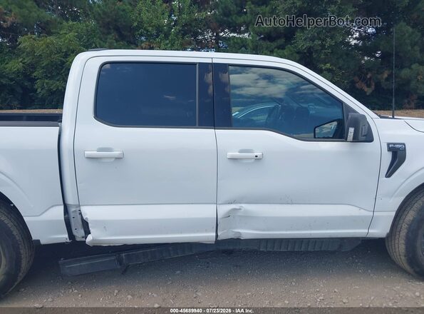 1FTEW1C50PFC27648 2023 FORD F150 White Vista interior trasera